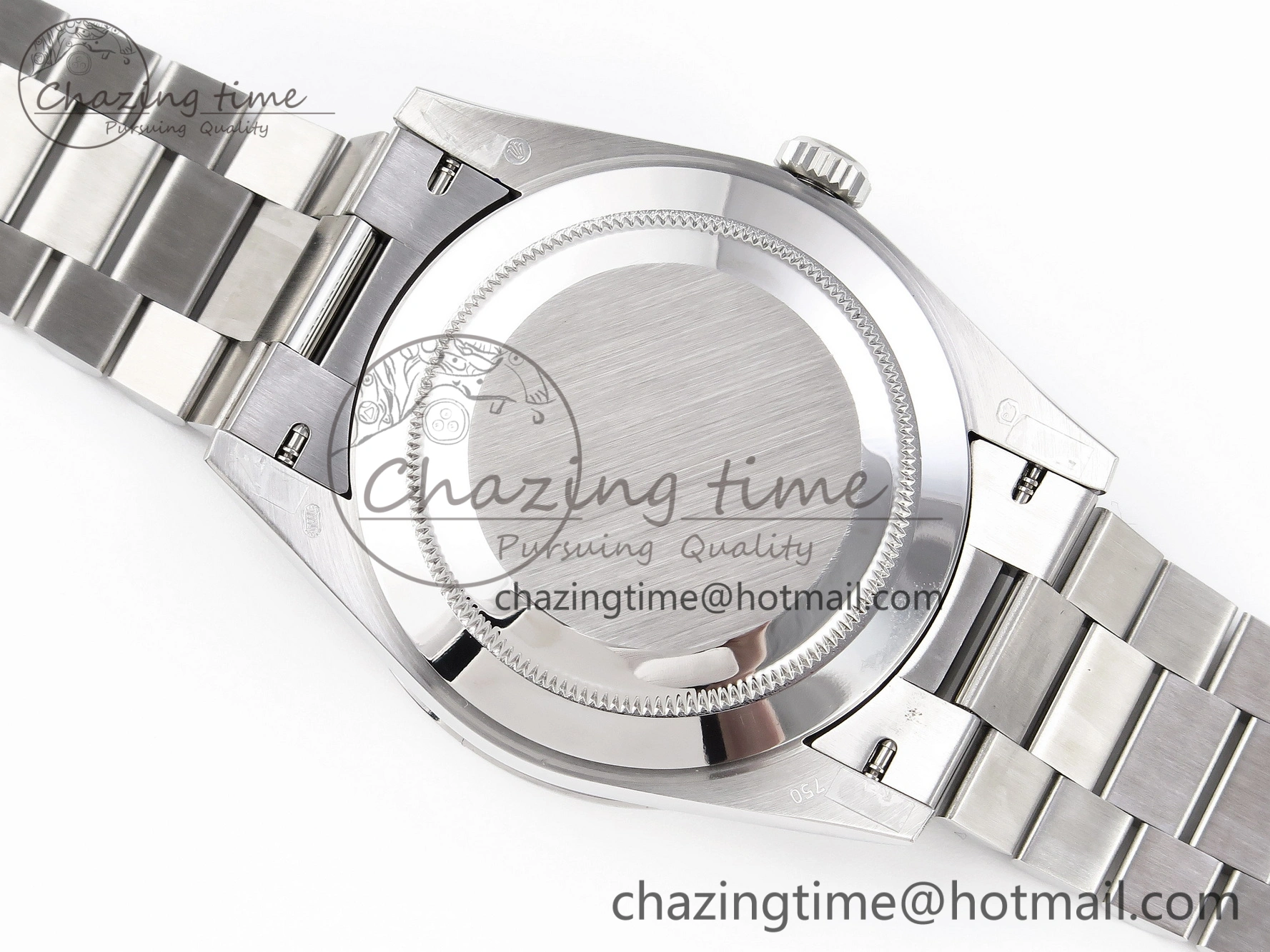Day-Date 40mm 228239 BP New Dial Version 904 SS Ice Blue Stick Markers Dial On SS President Bracelet A2836