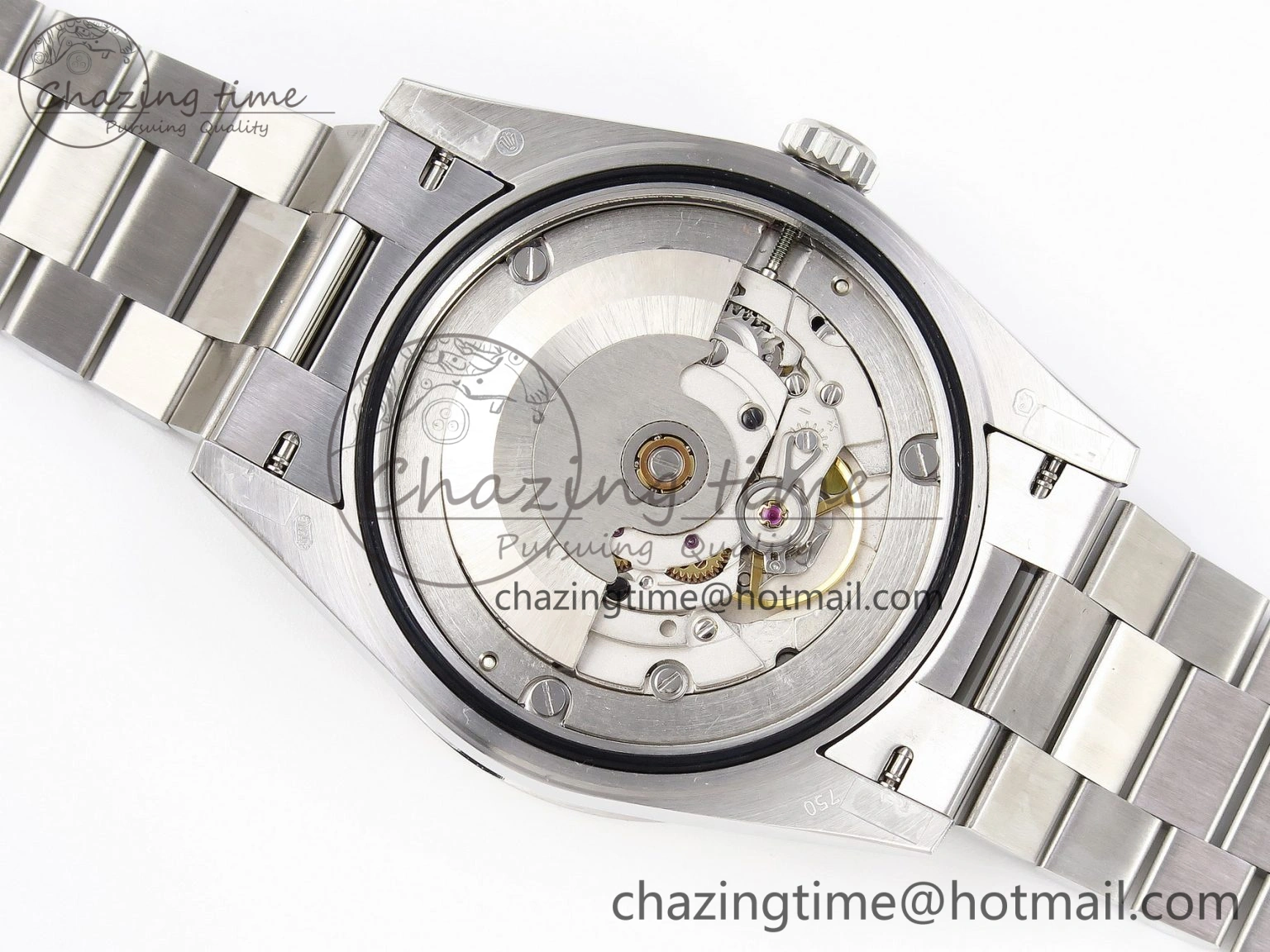 Day-Date 40mm 228239 BP New Dial Version 904 SS Ice Blue Stick Markers Dial On SS President Bracelet A2836