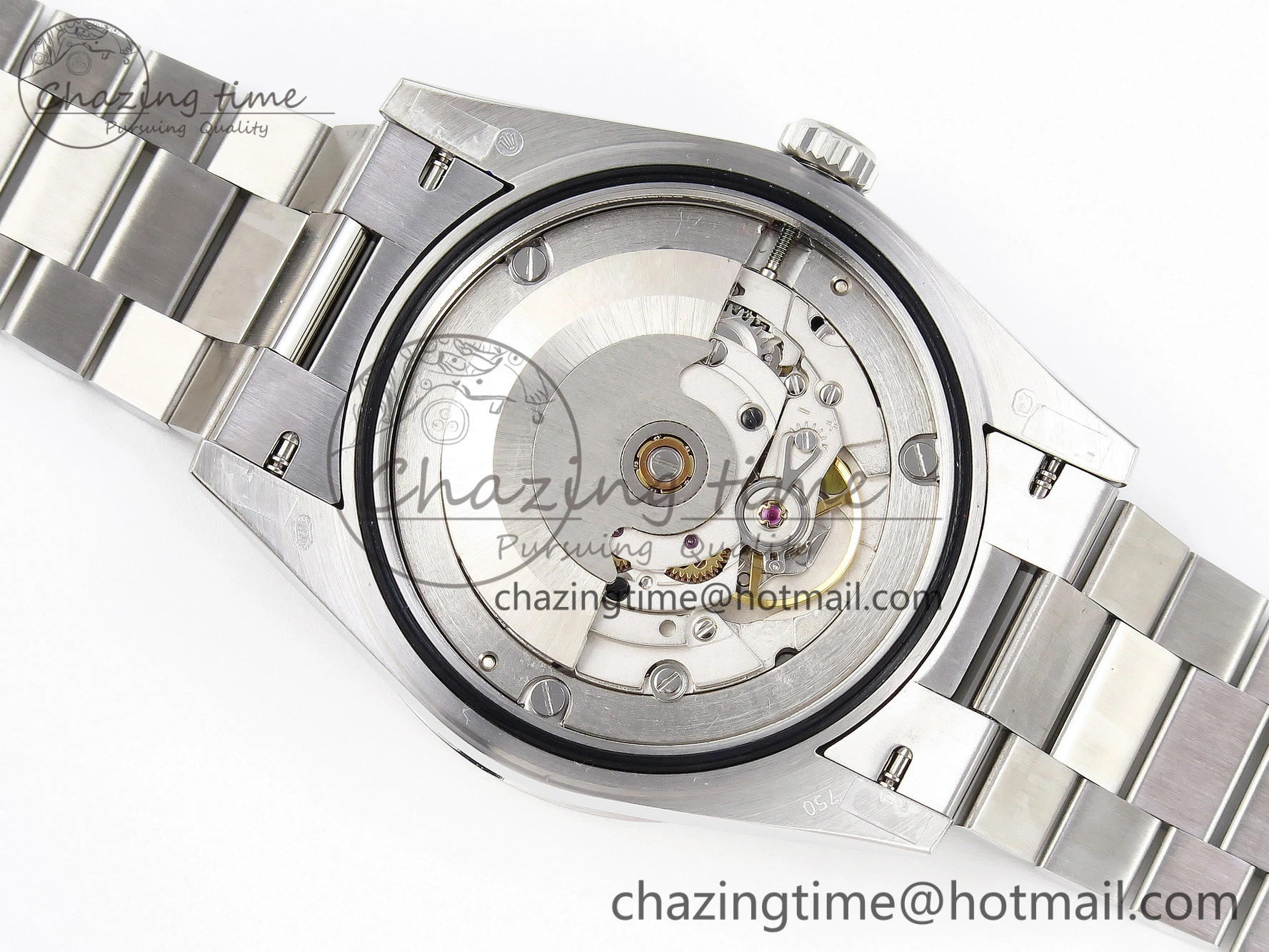 Day-Date 40mm 228239 BP New Dial Version 904 SS Ice Blue Stick Markers Dial On SS President Bracelet A2836