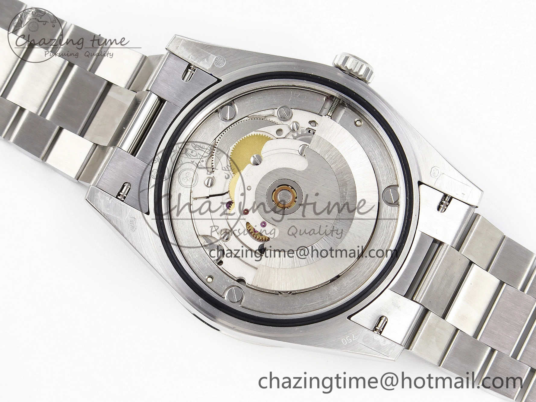 Day-Date 40mm 228239 BP New Dial Version 904 SS Ice Blue Stick Markers Dial On SS President Bracelet A2836