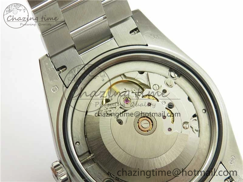 Day-Date 40mm 228239 BP New Dial Version 904 SS Ice Blue Textured Dial on SS President Bracelet A2836