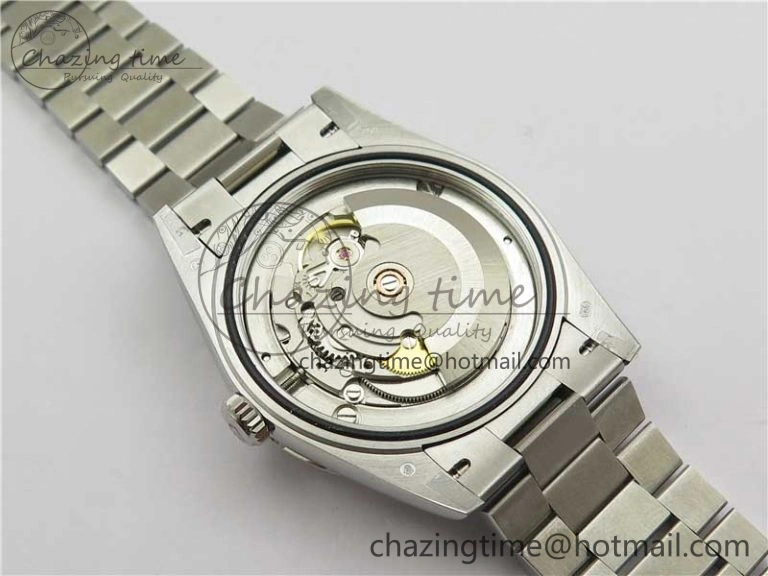 Day-Date 40mm 228239 BP New Dial Version 904 SS Ice Blue Textured Dial on SS President Bracelet A2836
