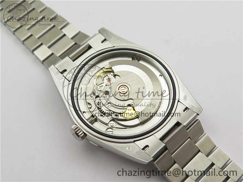 Day-Date 40mm 228239 BP New Dial Version 904 SS Ice Blue Textured Dial on SS President Bracelet A2836