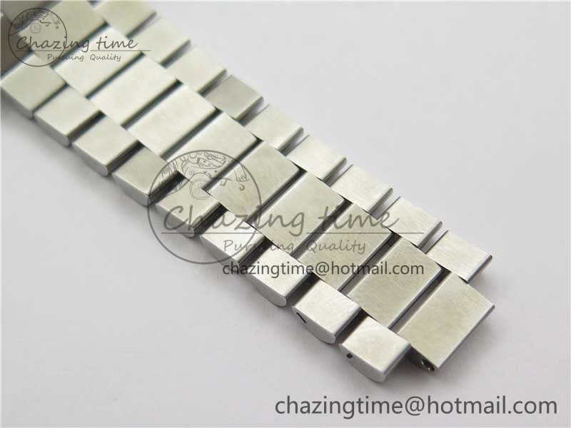 Day-Date 40mm 228239 BP New Dial Version 904 SS Ice Blue Textured Dial on SS President Bracelet A2836