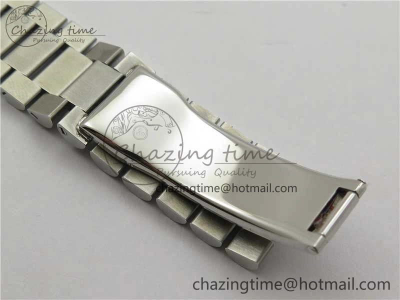 Day-Date 40mm 228239 BP New Dial Version 904 SS Ice Blue Textured Dial on SS President Bracelet A2836