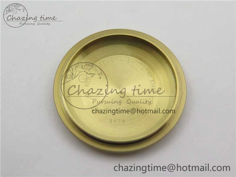Day-Date 40mm 228239 BP New Dial Version 904 YG Silver Roman Markers Dial on SS President Bracelet A2836