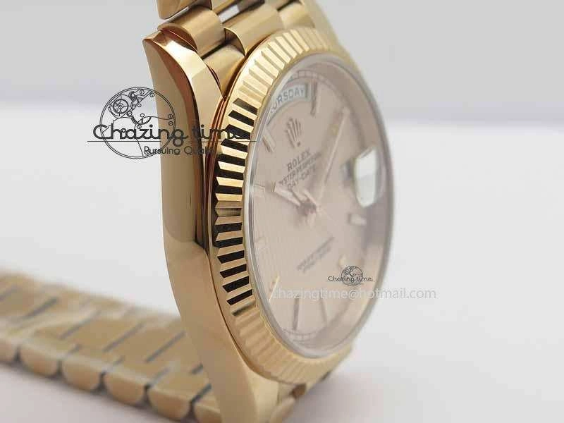 Day-Date 40mm 228239 RG Noob 1:1 Best Edition RG Dial On RG President Bracelet A3255