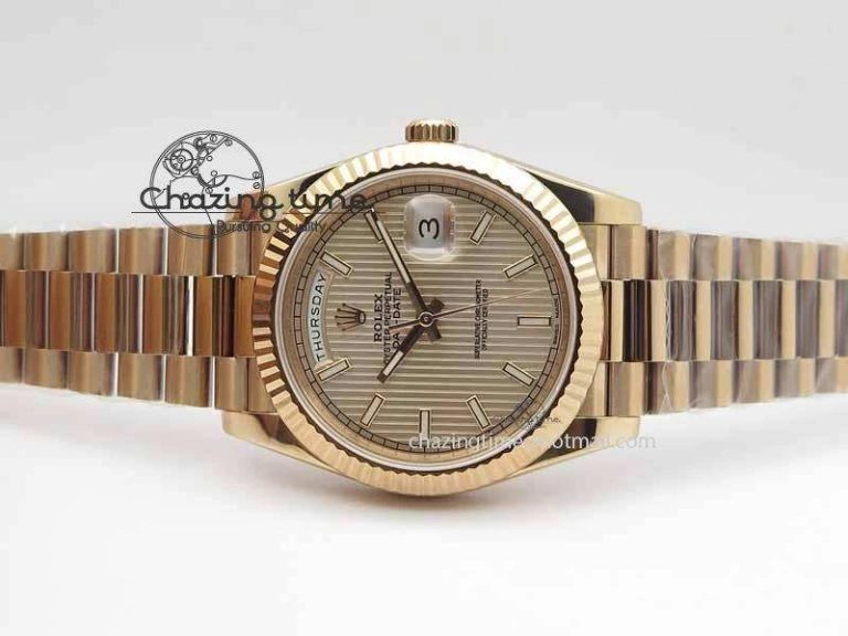 Day-Date 40mm 228239 RG Noob 1:1 Best Edition RG Dial On RG President Bracelet A3255