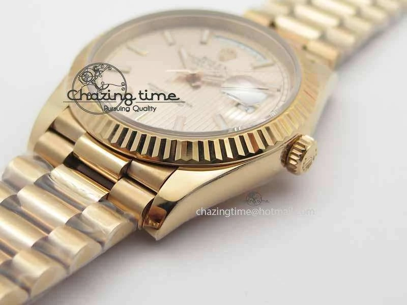 Day-Date 40mm 228239 RG Noob 1:1 Best Edition RG Dial On RG President Bracelet A3255