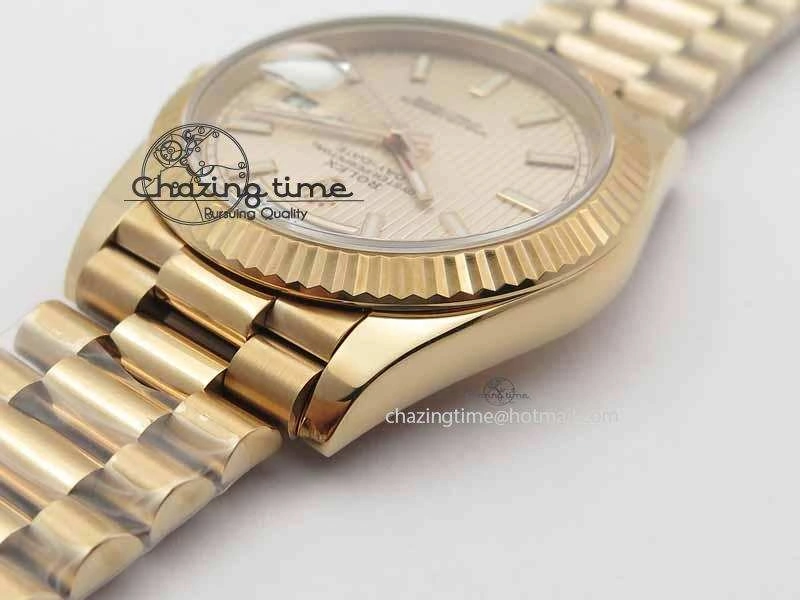 Day-Date 40mm 228239 RG Noob 1:1 Best Edition RG Dial On RG President Bracelet A3255