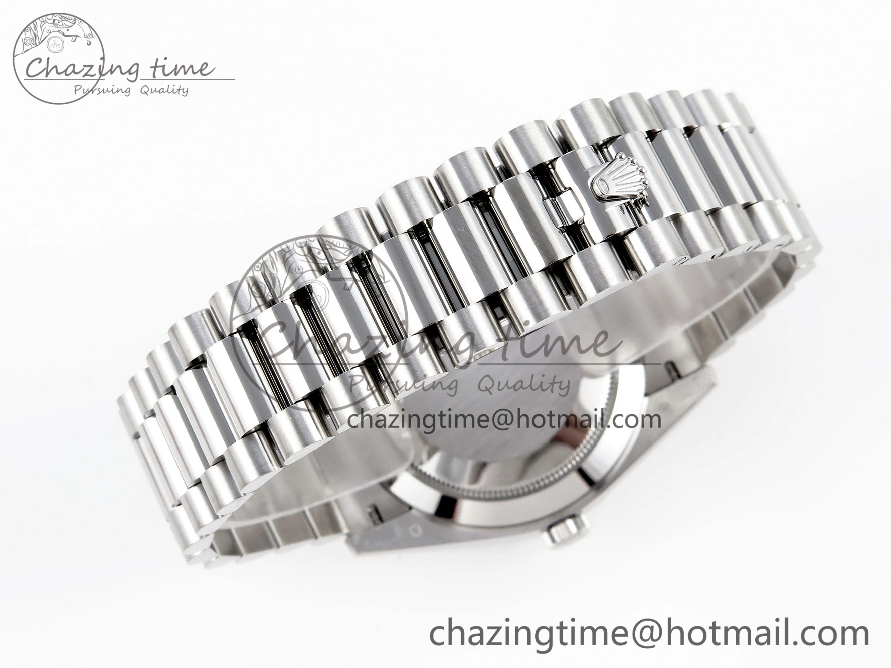 Day Date 40mm 228239 SS Bp Maker 1:1 Best Edition White Meteorite Dial T Crystal Markers on SS President Bracelet A2836