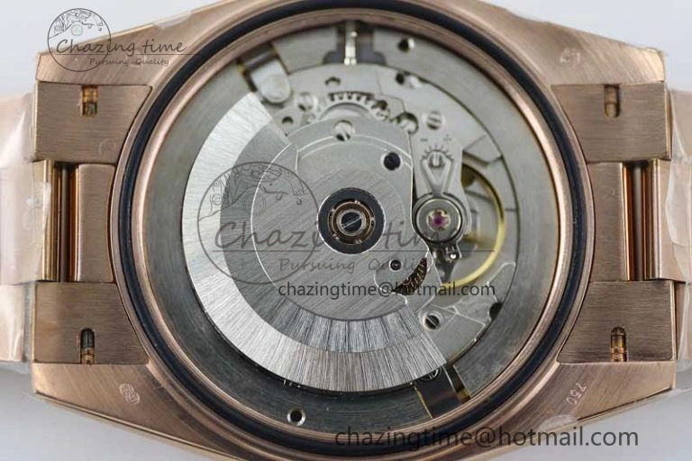 Day Date 40mm RG 904L Steel TWF 1:1 Best Edition Brown Dial on RG Bracelet A2836