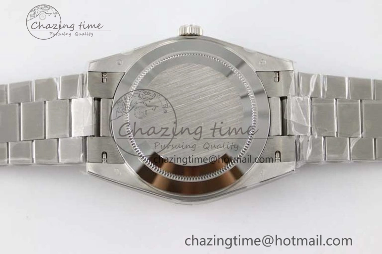 Day Date 40mm SS 904L Steel TWF 1:1 Best Edition Blue Roman Dial on SS Bracelet A2836