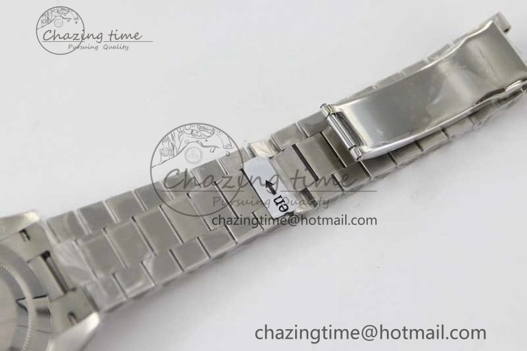 Day Date 40mm SS 904L Steel TWF 1:1 Best Edition Blue Roman Dial on SS Bracelet A2836