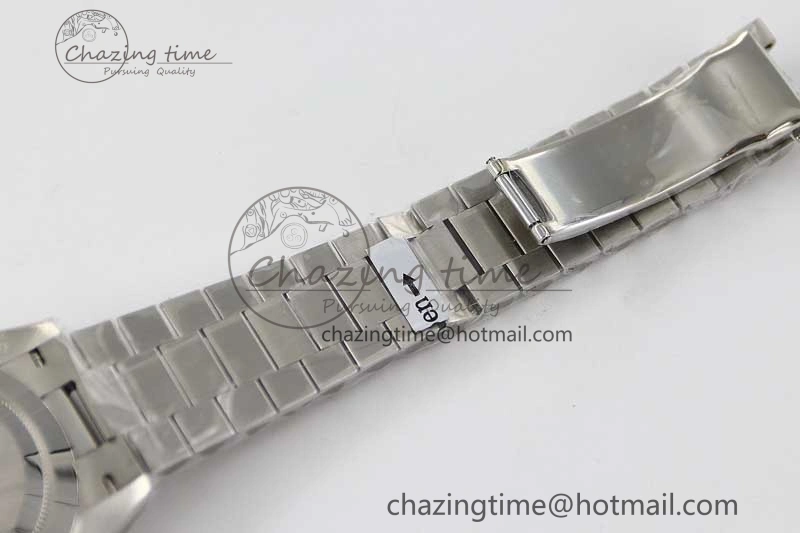 Day Date 40mm SS 904L Steel TWF 1:1 Best Edition Blue Roman Dial on SS Bracelet A2836