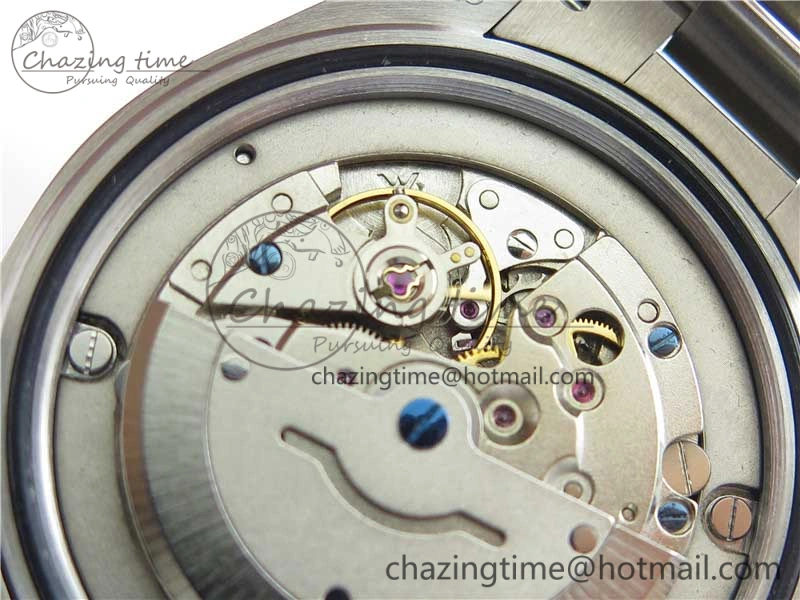 Day Date 40mm SS BP Maker Best Edition Diamond Bezel Blue Dial Arabic Markers On SS Bracelet A2813