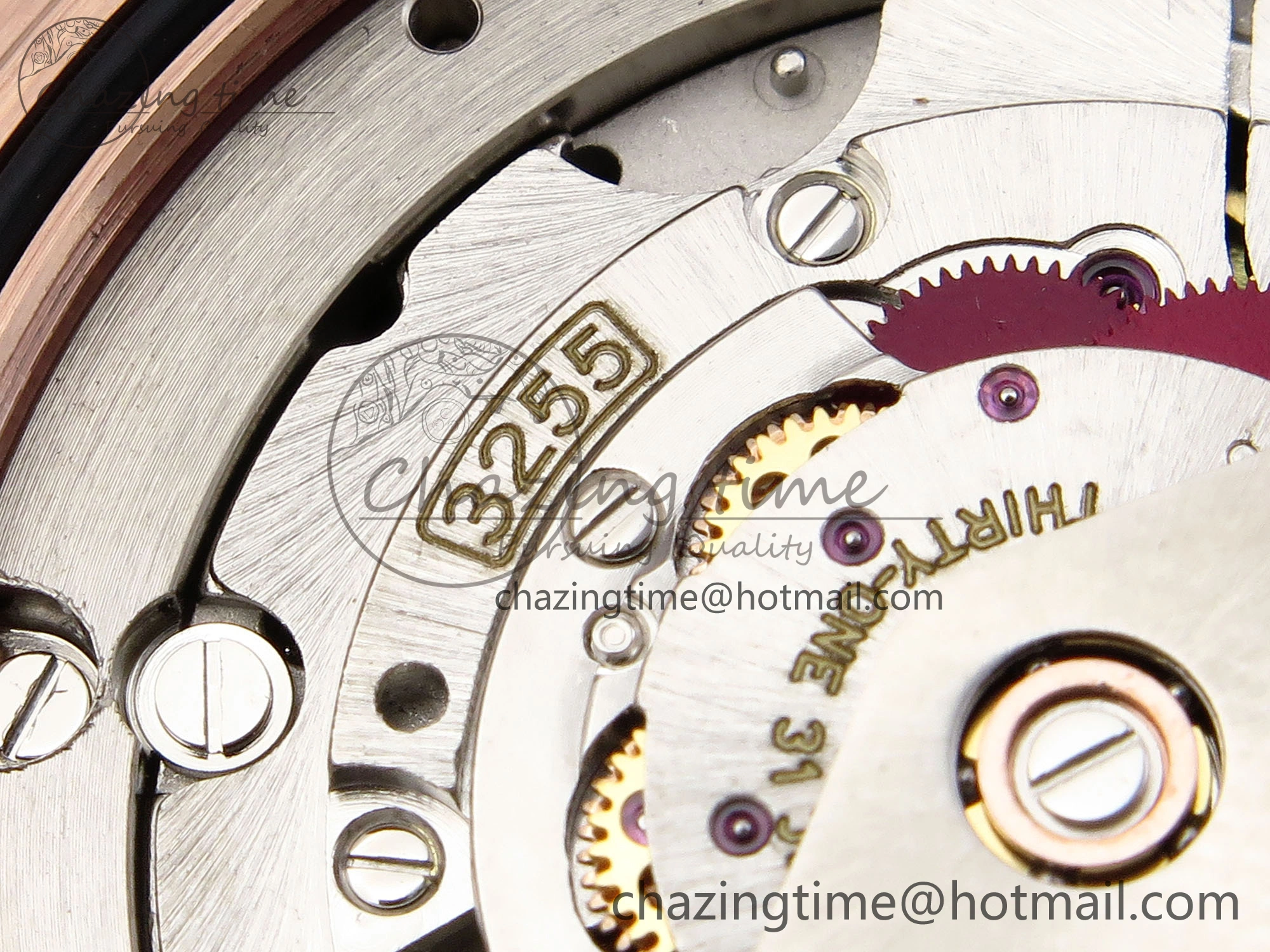 DayDate 40 RG GSF Gain Weight Green Roman Dial on President Bracelet A2836