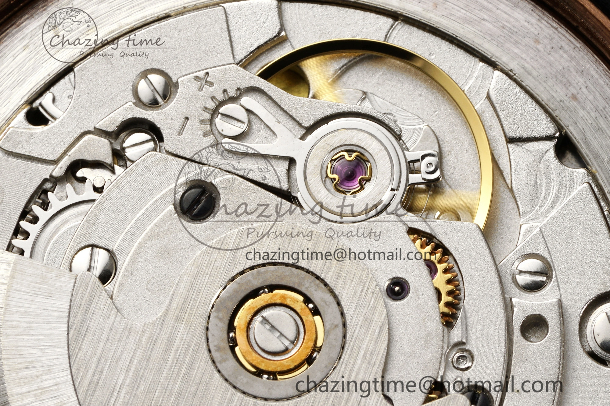 DayDate 40 RG JDF Gain Weight 904L Steel RG Dial Roman Markers on President Bracelet A2836 V2