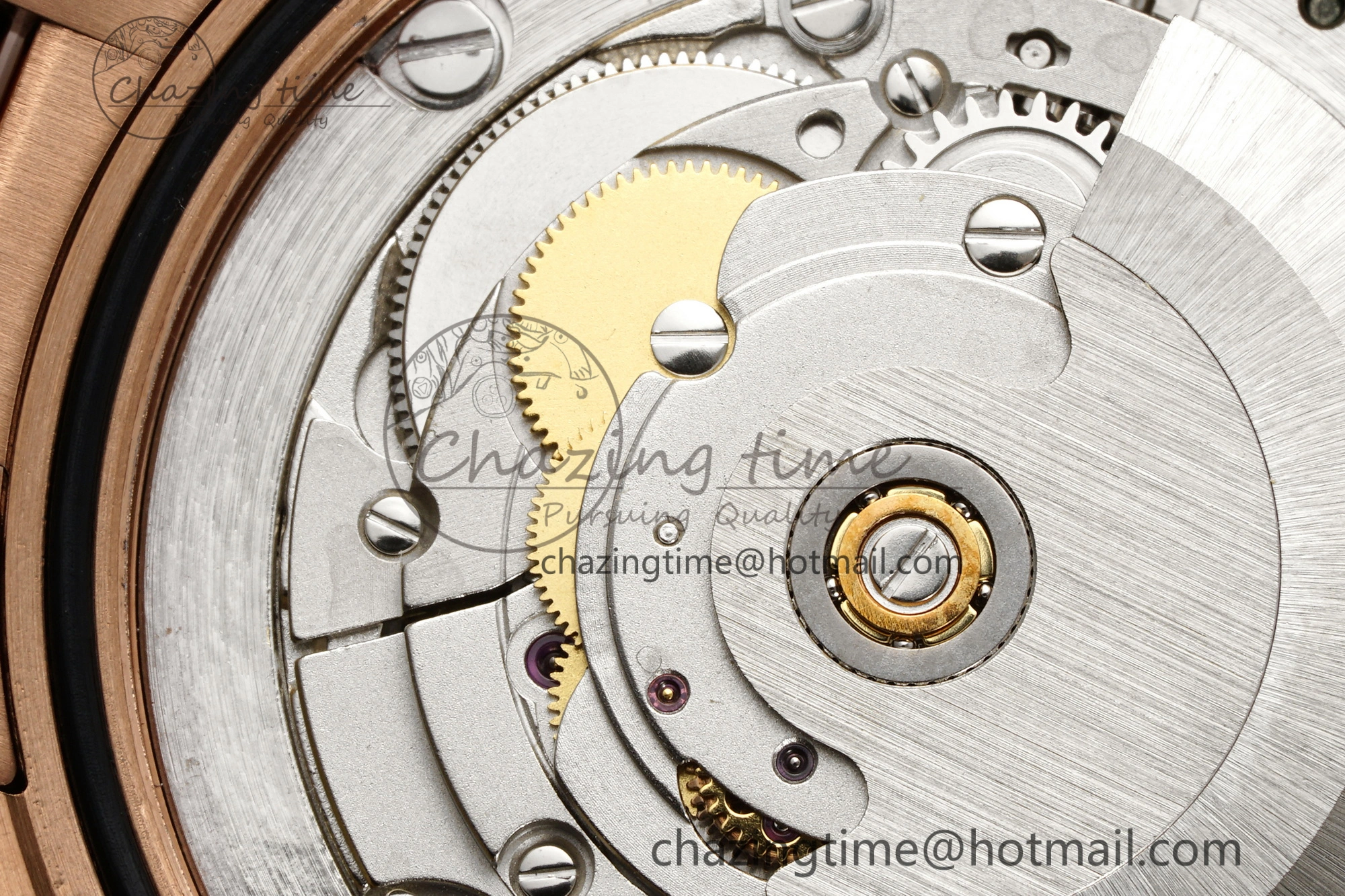DayDate 40 RG JDF Gain Weight 904L Steel RG Dial Roman Markers on President Bracelet A2836 V2