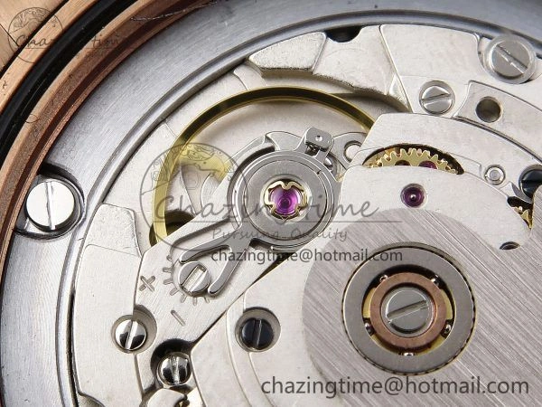 DayDate 40 RG QF 1:1 Best Edition Gray Dial on President Bracelet A2824 (Gain Weight)