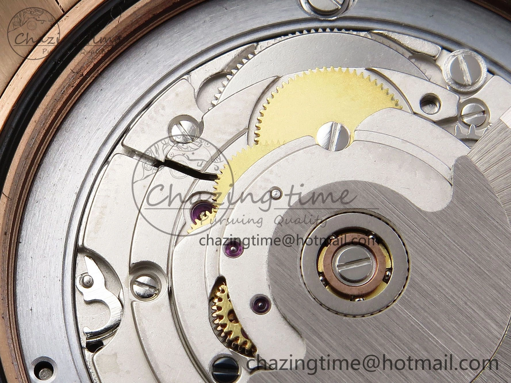 DayDate 40 RG QF 1:1 Best Edition Gray Dial on President Bracelet A2824 (Gain Weight)