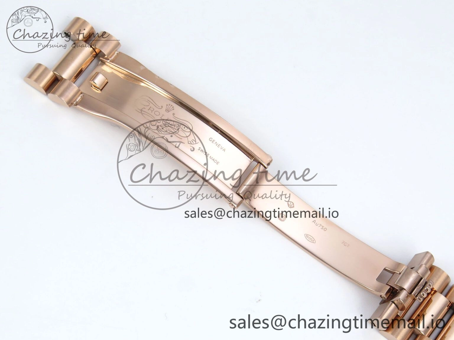 DayDate 40 RG QF 1:1 Best Edition Slate Eisenkiesel Dial Diamonds Bezel on President Bracelet A2836 V5 (Gain Weight)