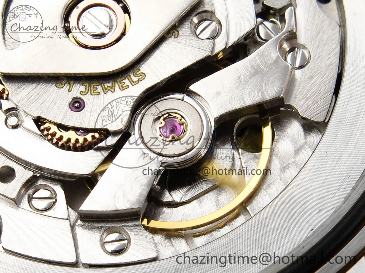 DayDate 40 SS GSF Gain Weight Green Roman Dial on President Bracelet A2836