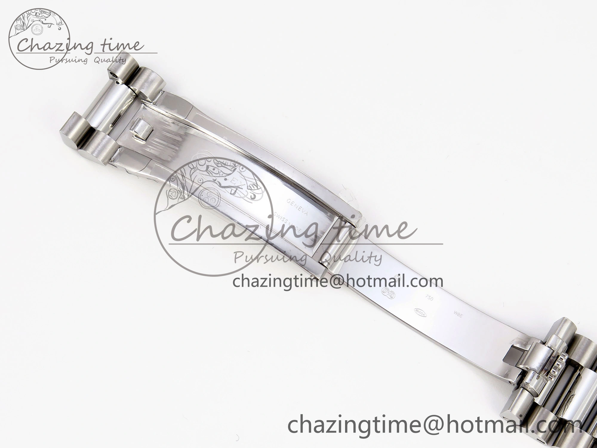 DayDate 40 SS GSF Gain Weight Green Roman Dial on President Bracelet A2836