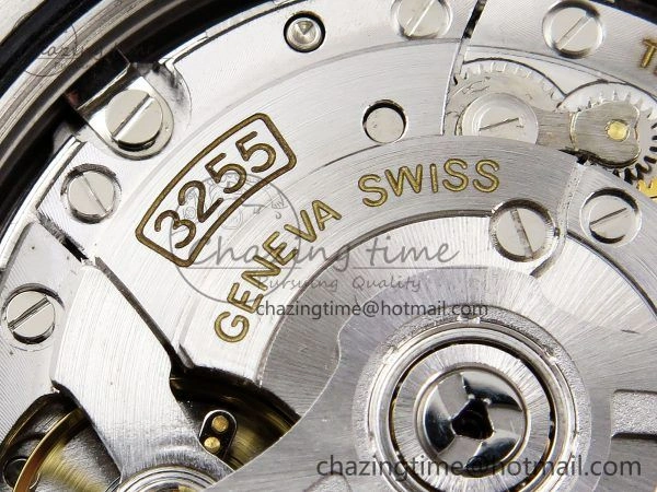 DayDate 40 SS JDF 904L Steel Blue Stick Dial on President Bracelet VR3255 V3 (Gain Weight)