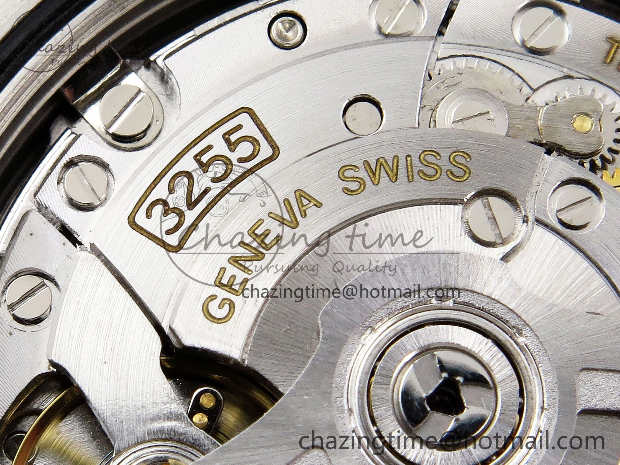 DayDate 40 SS JDF 904L Steel Blue Stick Dial on President Bracelet VR3255 V3 (Gain Weight)