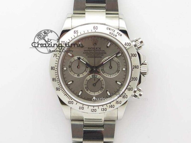 DayDate 40 SS JDF 904L Steel Blue Stick Dial on President Bracelet VR3255 V3 (Gain Weight)