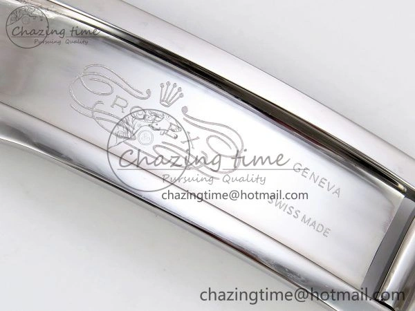 DayDate 40 SS JDF 904L Steel Gray MOP Crystal Dial on President Bracelet VR3255 V3 (Gain Weight)