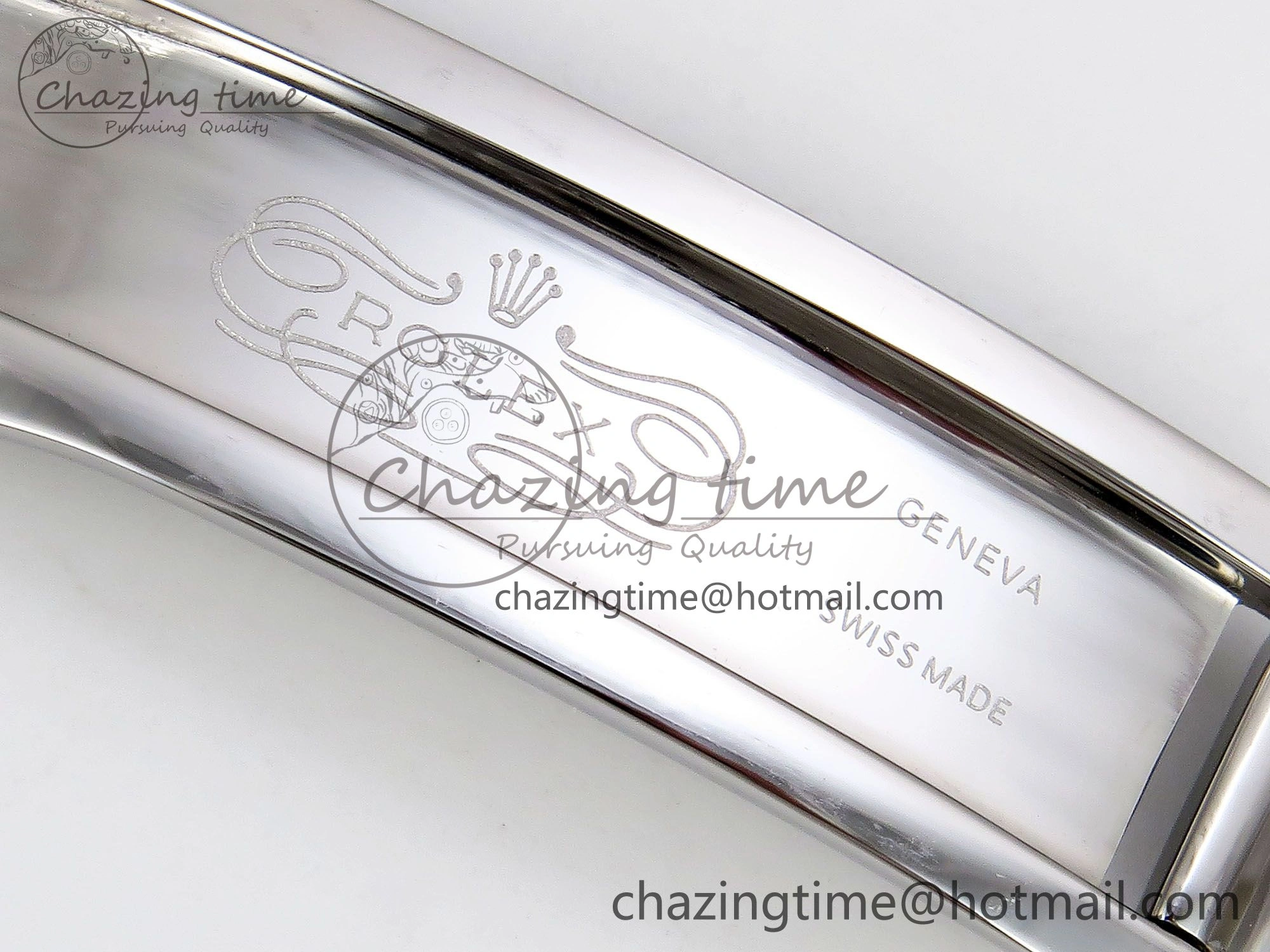 DayDate 40 SS JDF 904L Steel Silver Roman Dial on President Bracelet VR3255 V3 (Gain Weight)