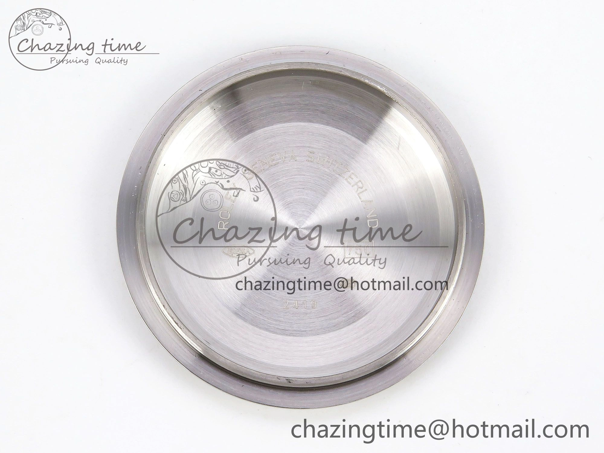 DayDate 40 SS JDF 904L Steel Silver Textured Stick Dial on President Bracelet VR3255 V3 (Gain Weight)