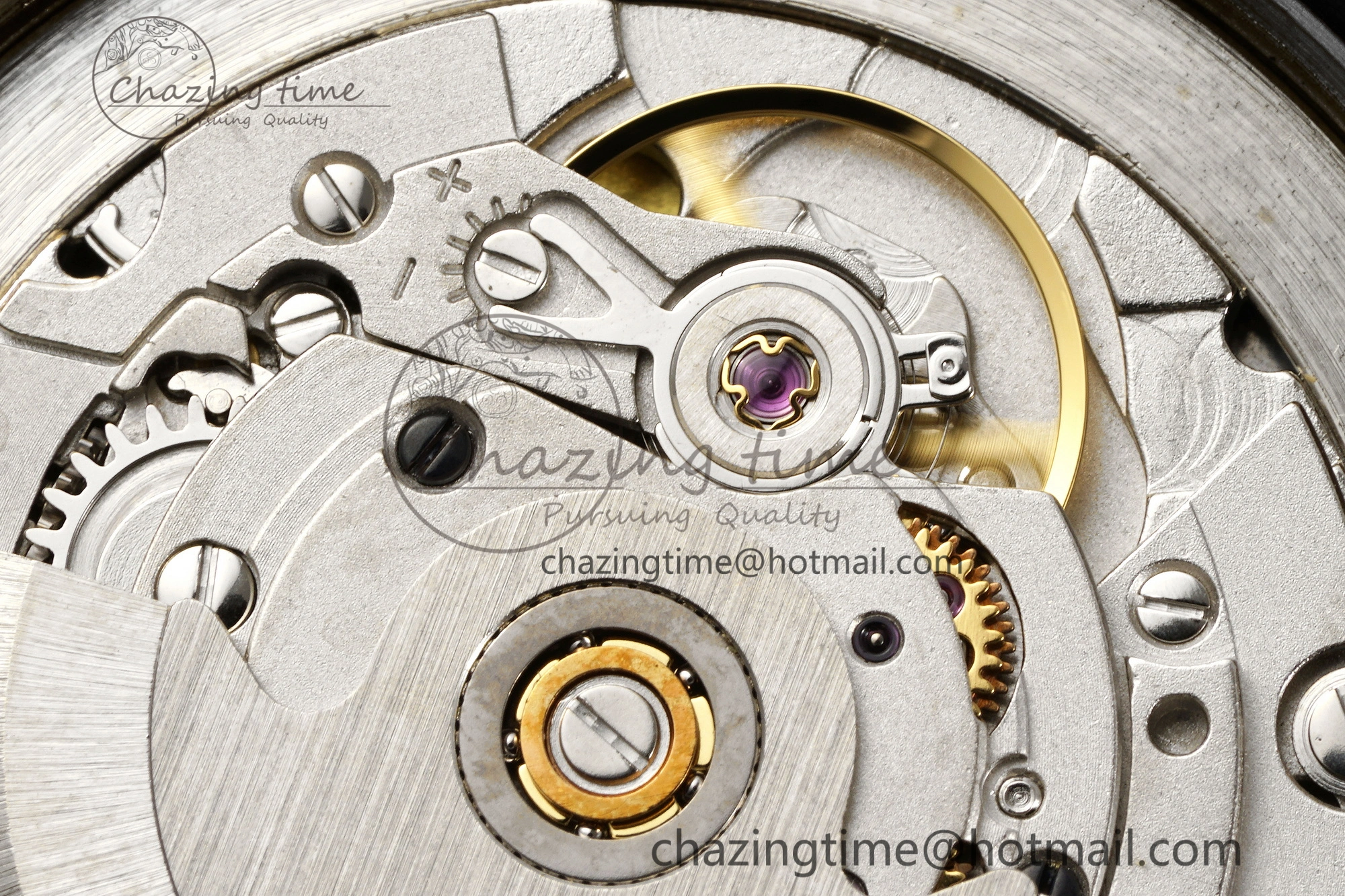 DayDate 40 SS JDF Gain Weight 904L Steel Blue Dial Roman Markers on President Bracelet A2836 V2