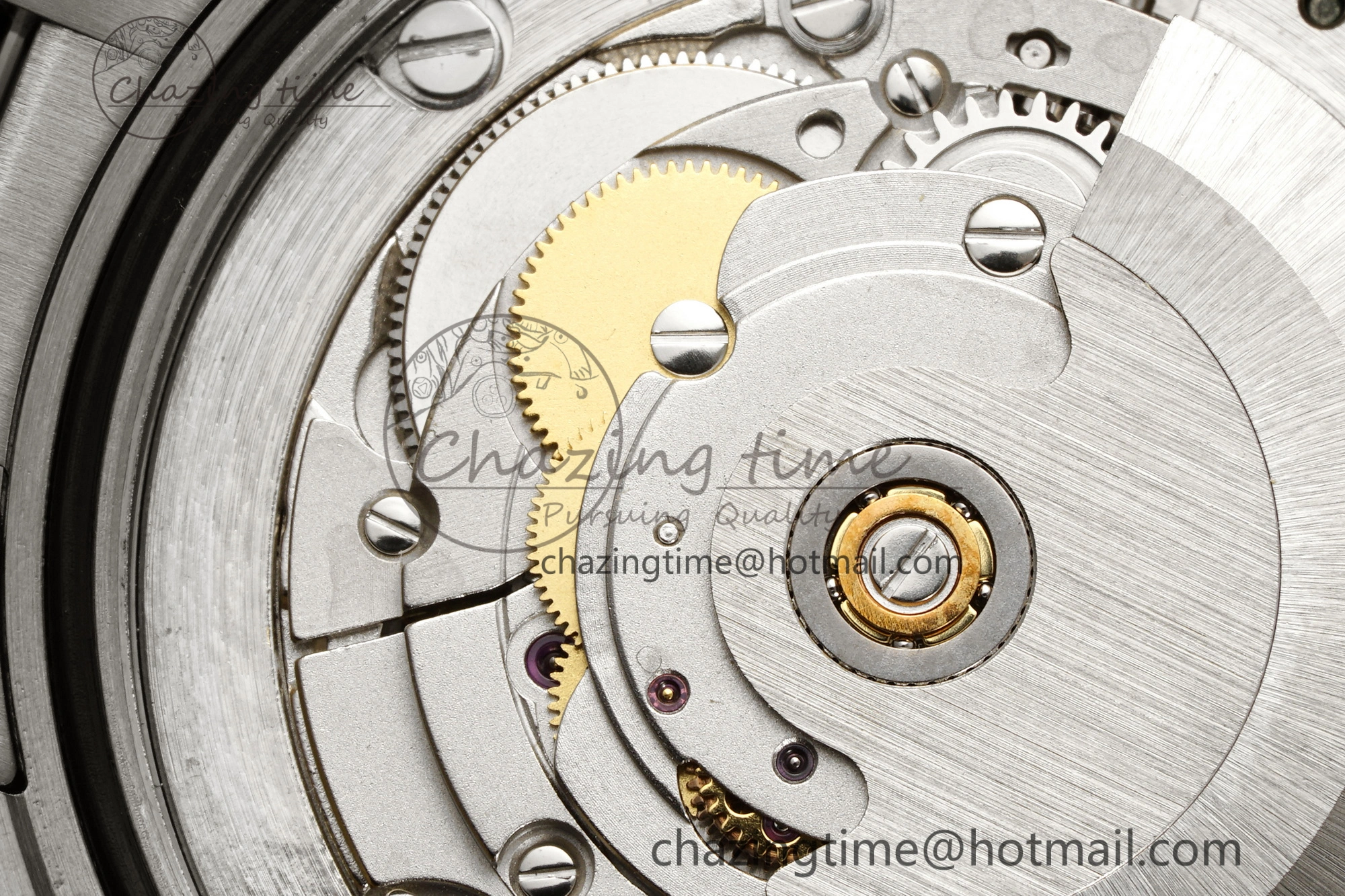 DayDate 40 SS JDF Gain Weight 904L Steel Blue Dial Roman Markers on President Bracelet A2836 V2