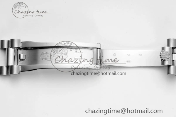 DayDate 40 SS JDF Gain Weight 904L Steel Gray Dial Stick Markers on President Bracelet A2836 V2