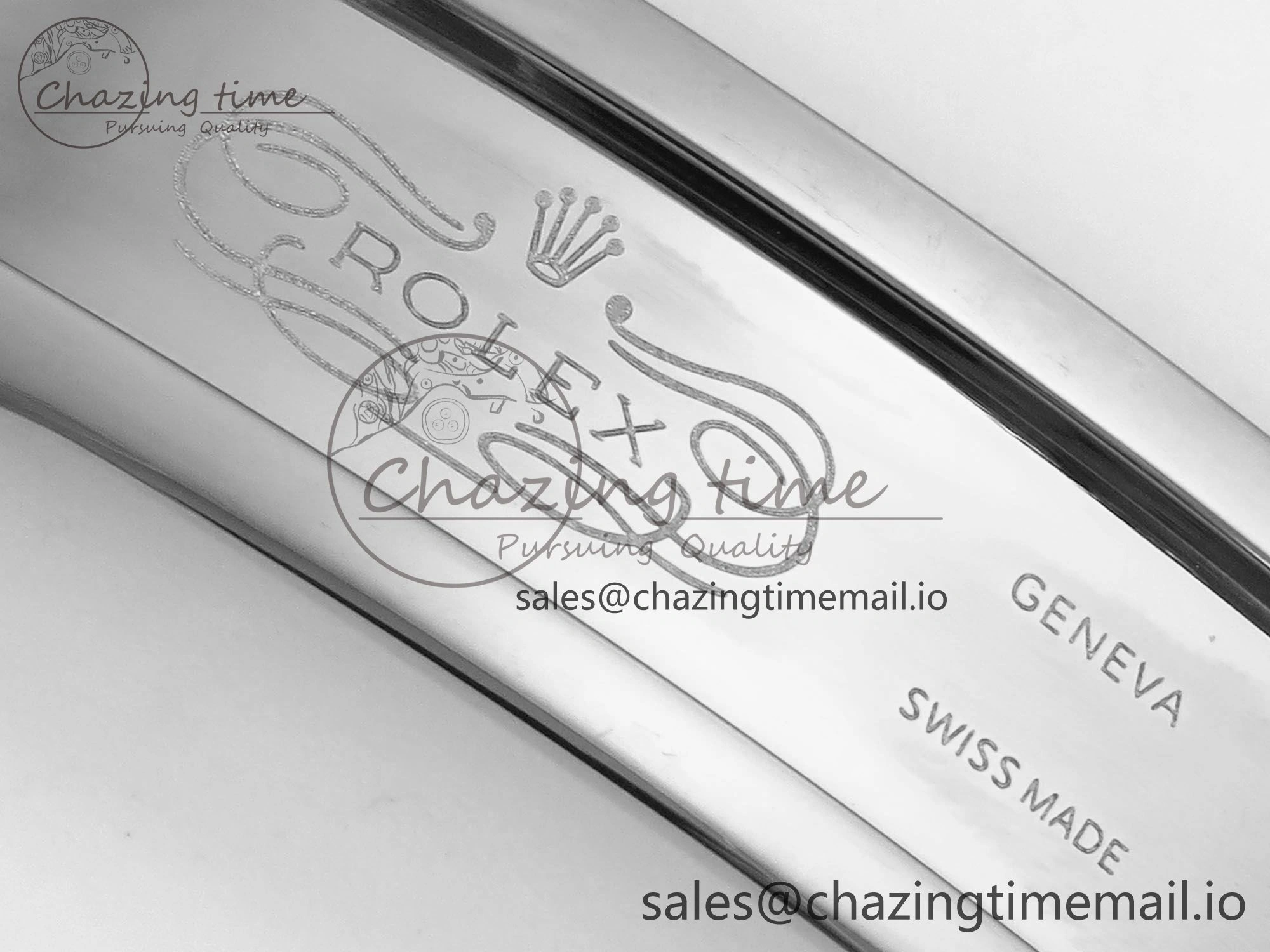 DayDate 40 SS QF 1:1 Best Edition Green Roman Dial Diamonds Bezel on President Bracelet A2836 V5 (Gain Weight)