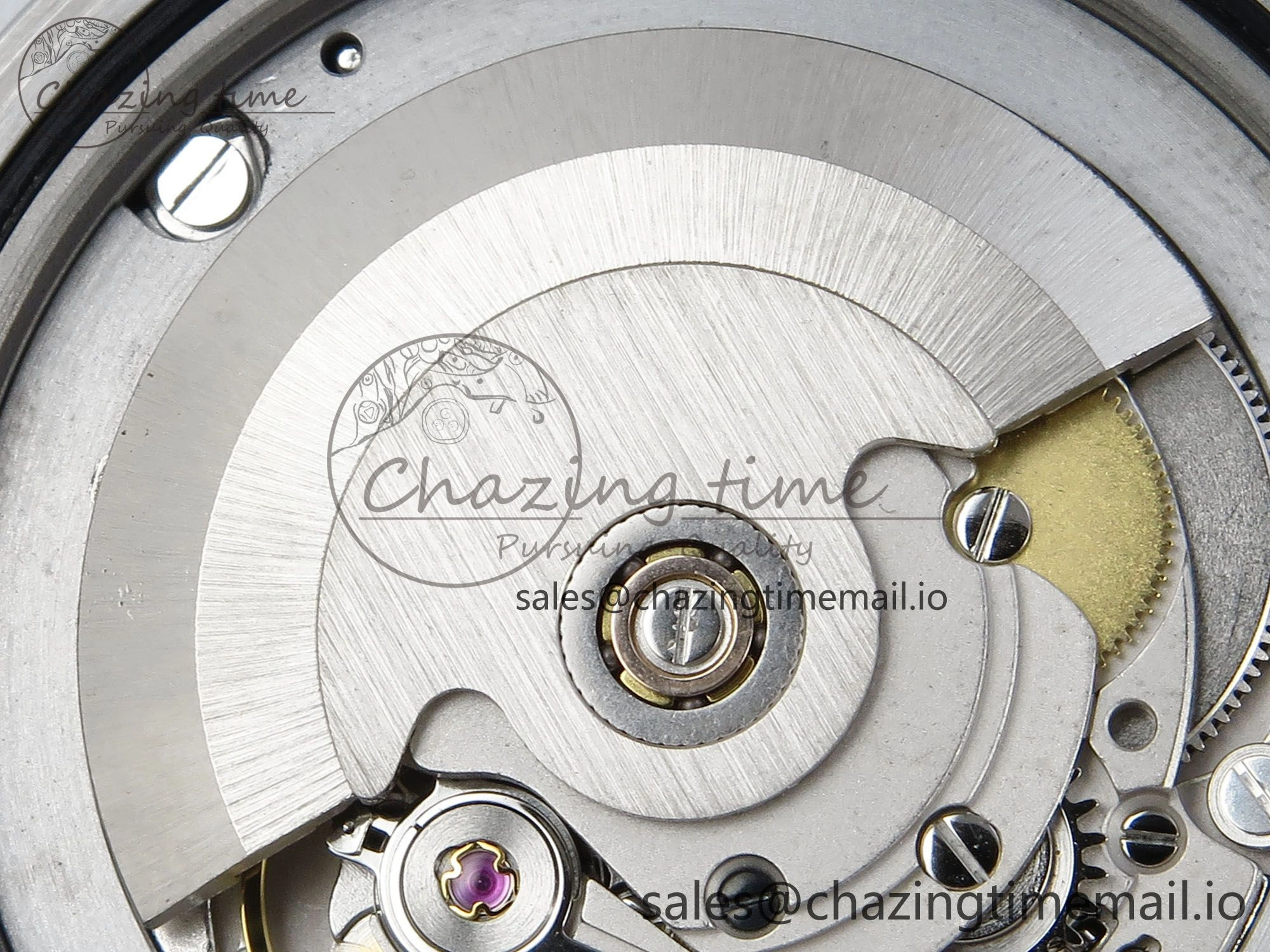 DayDate 40 SS QF 1:1 Best Edition Green Roman Dial Diamonds Bezel on President Bracelet A2836 V5 (Gain Weight)