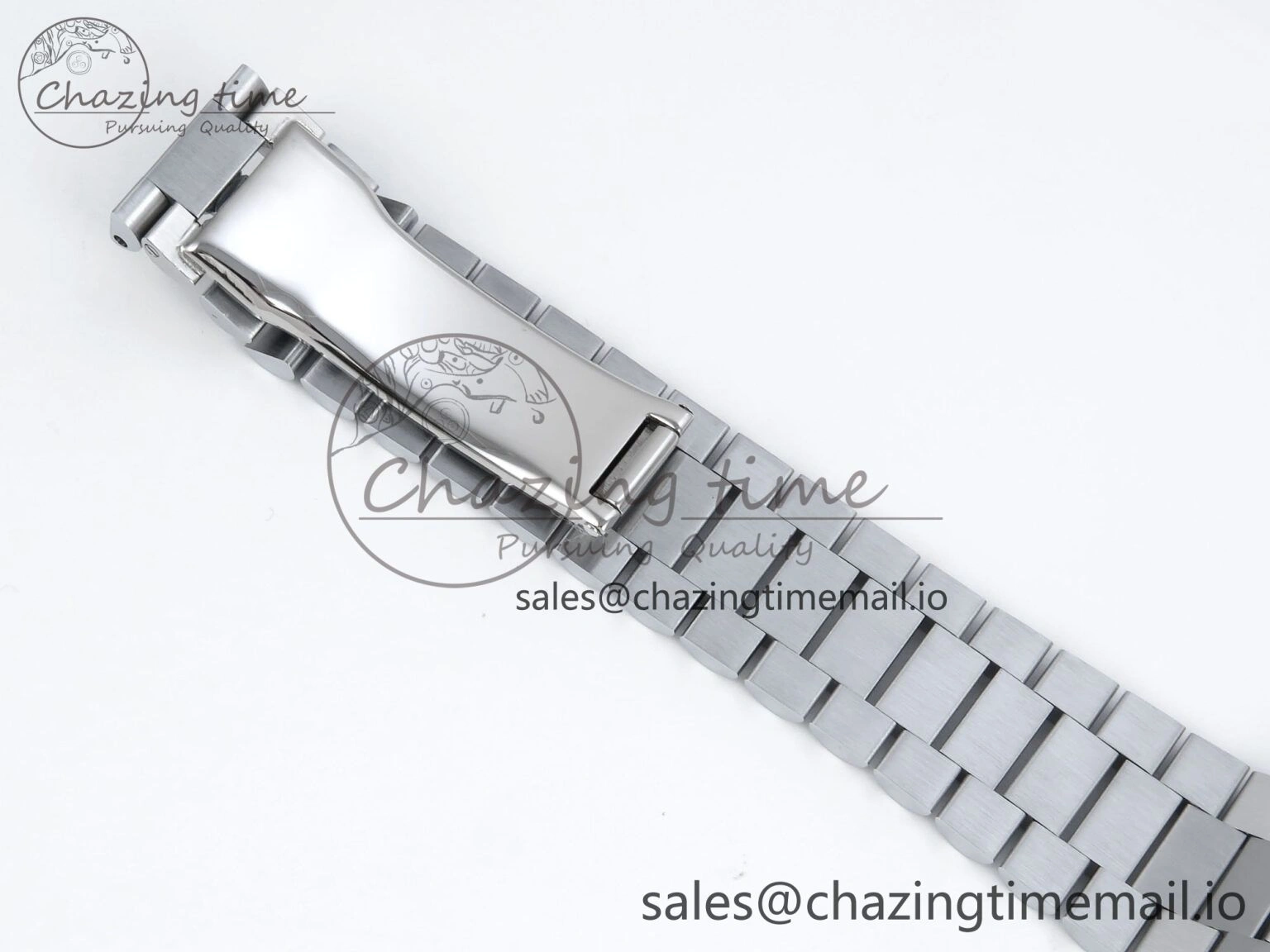DayDate 40 SS QF 1:1 Best Edition Green Roman Dial Diamonds Bezel on President Bracelet A2836 V5 (Gain Weight)