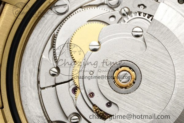 DayDate 40 YG JDF Gain Weight 904L Steel YG Dial Roman Markers on President Bracelet A2836 V2