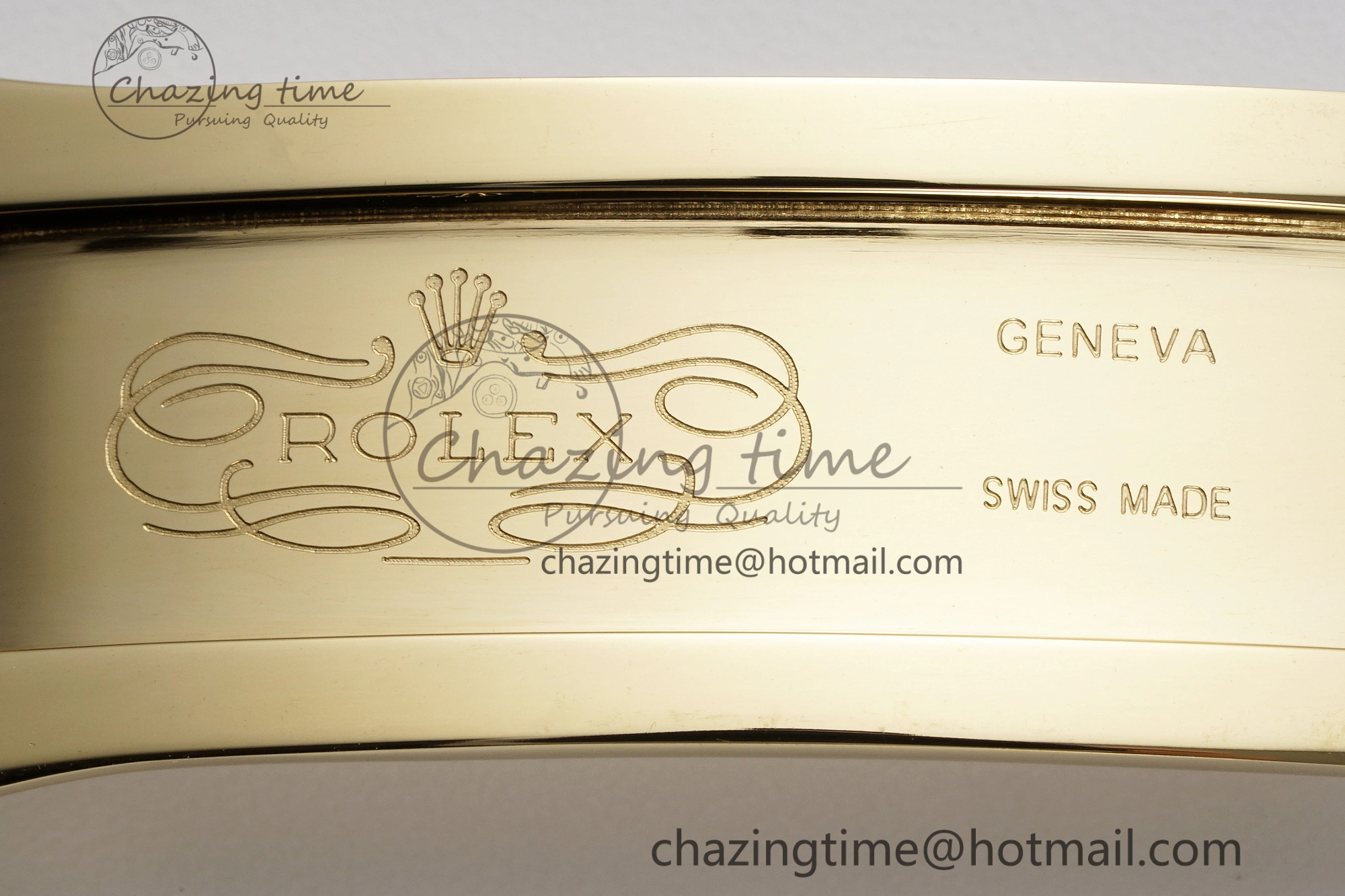 DayDate 40 YG JDF Gain Weight 904L Steel YG Dial Roman Markers on President Bracelet A2836 V2