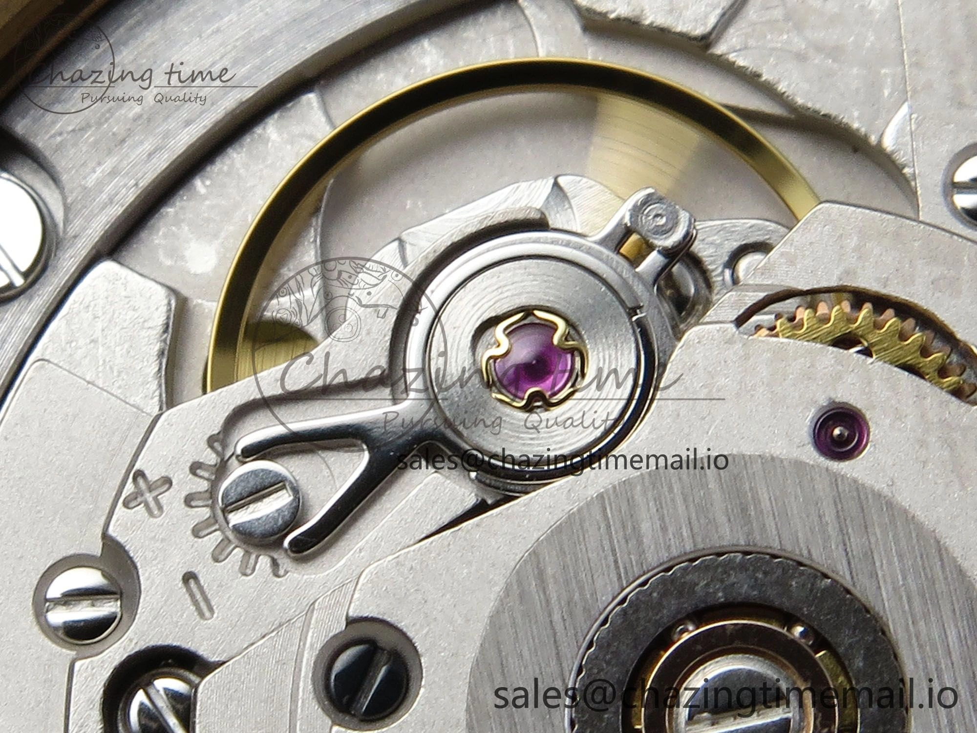 DayDate 40 YG QF 1:1 Best Edition Green Roman Dial Diamonds Bezel on President Bracelet A2836 V5 (Gain Weight)