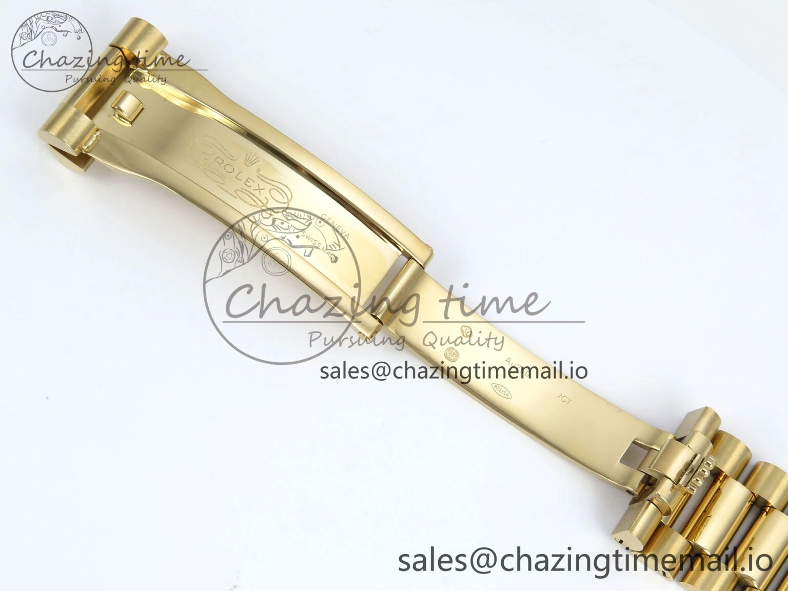DayDate 40 YG QF 1:1 Best Edition Pink Diamonds Dial Diamonds Bezel on President Bracelet A2836 V5 (Gain Weight)