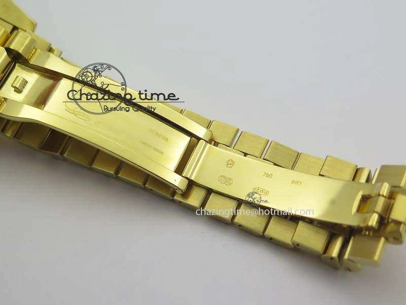 DayDate 40mm BP-Maker 228238 YG Wrapped Gold Roman Dial (Fluted Bezel) On YG Bracelet ETA2836
