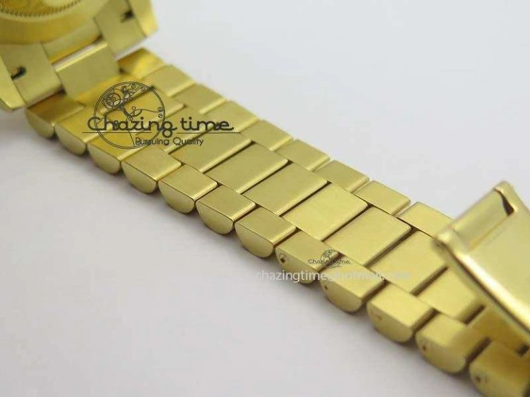 DayDate 40mm BP-Maker 228238 YG Wrapped Gold Roman Dial (Fluted Bezel) On YG Bracelet ETA2836