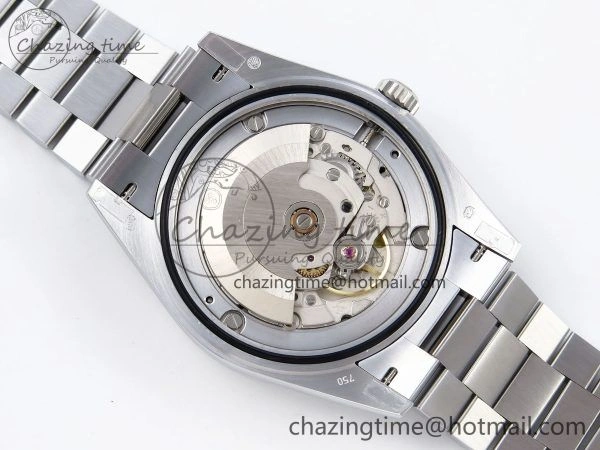 DayDate 40mm SS QF 1:1 Best Edition Blue Roman Dial on President Bracelet A2824 (Gain Weight)