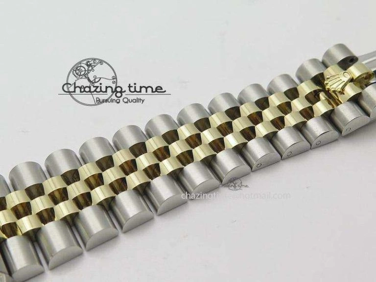 DayDate II 41mm MK Best Edition SS RG Wrapped Gold Dial Diamond Marker On Bracelet A2836