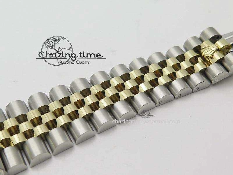 DayDate II 41mm MK Best Edition SS RG Wrapped Gold Dial Diamond Marker On Bracelet A2836