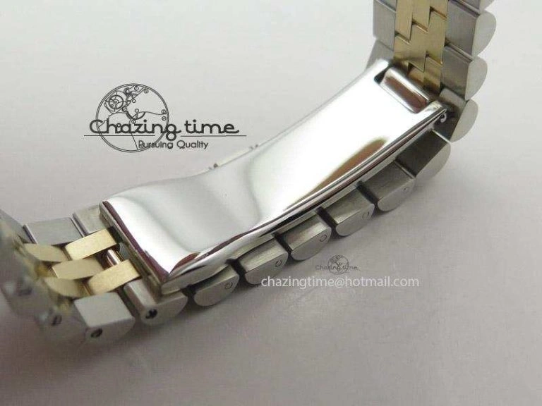 DayDate II 41mm MK Best Edition SS RG Wrapped Gold Dial Diamond Marker On Bracelet A2836